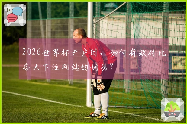 2026世界杯开户时，如何有效对比各大下注网站的优劣？